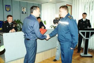 Рятувальників Кам`янського привітали з професійним святом